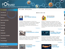 Tablet Screenshot of fokusz.info